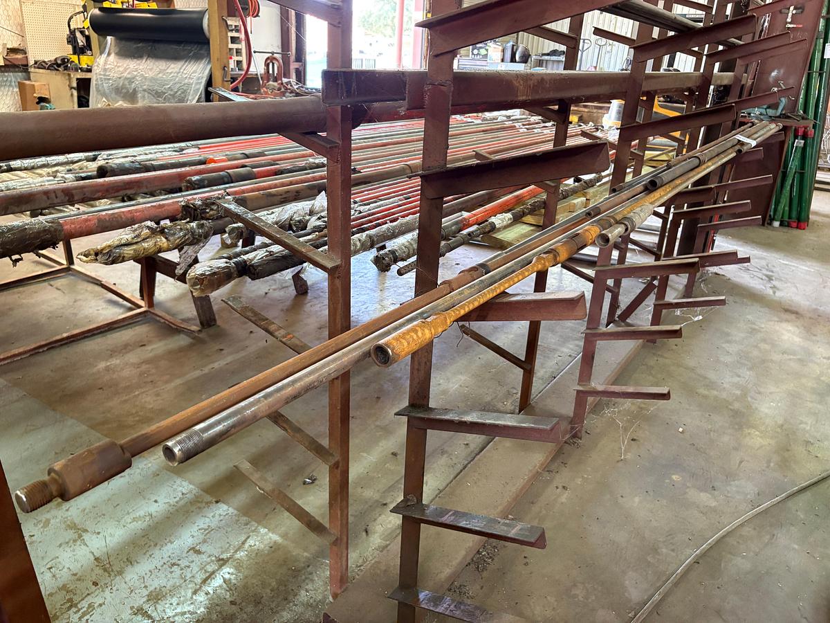 Used (13+) assorted downhole pump rods