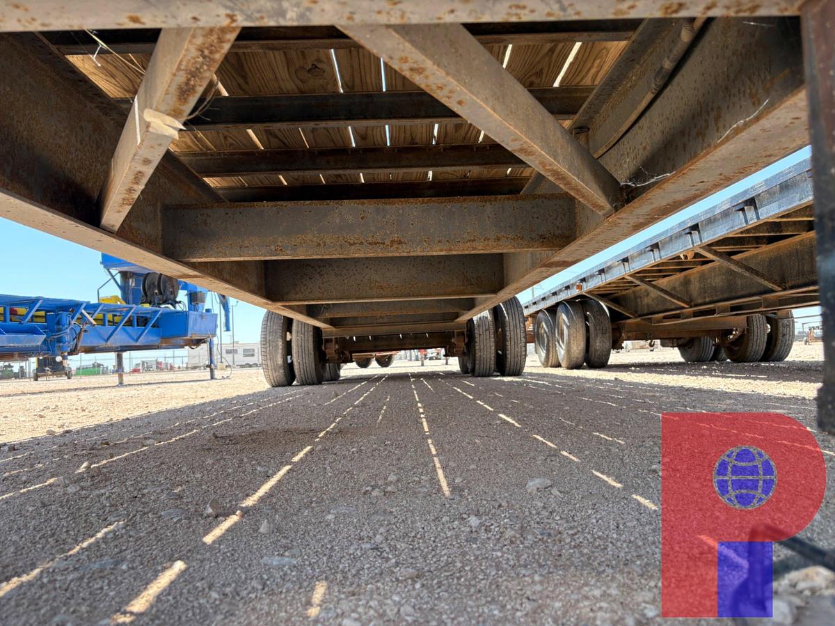 Used 2014 AMERITRAIL 32’ X 102” FLATBED GOOSENECK TRAILER