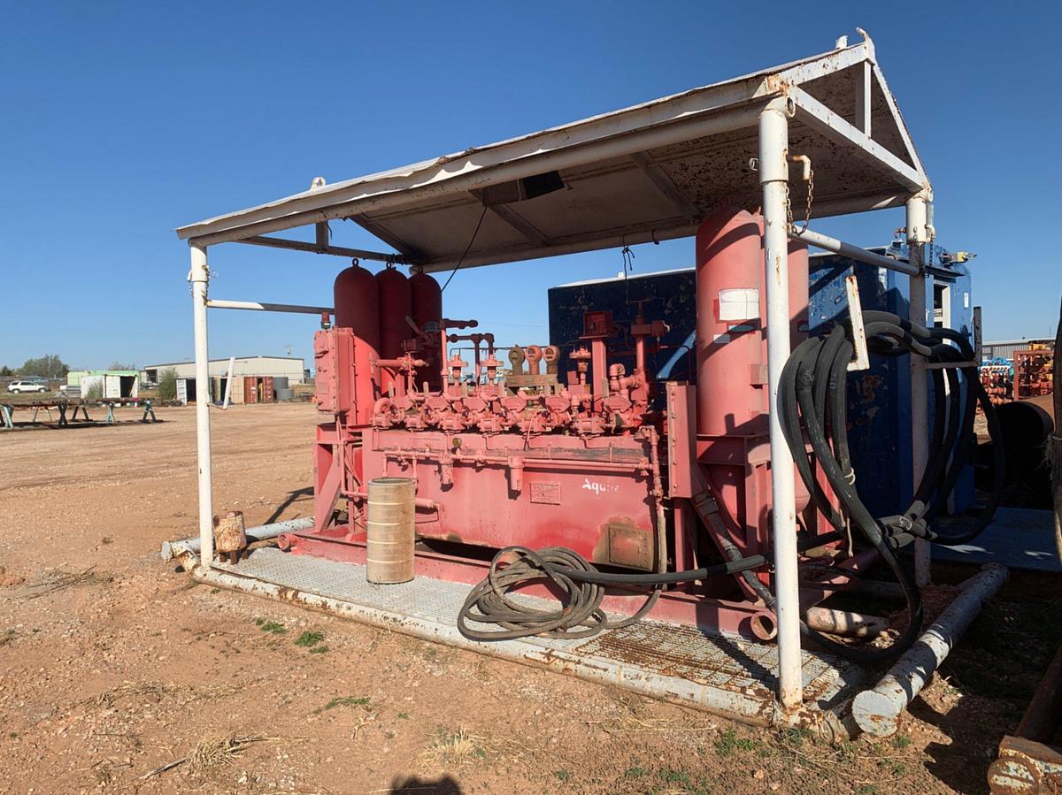 Used 15’ L x 8’ W x 11’ T Skidded BOP Closing Unit