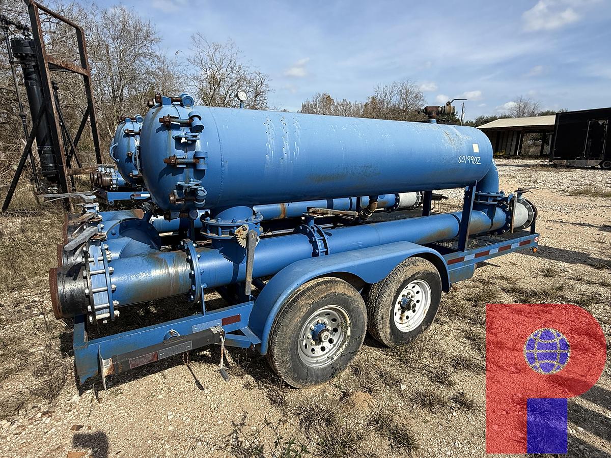 Used 2018 BAR H WELD 16’ T/A DUAL FILETR POD WATER TRANSFER TRAILER