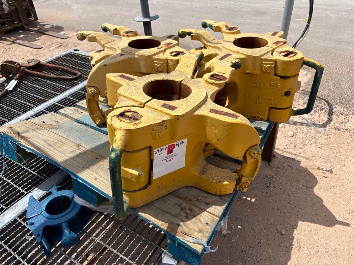 Used Keystone 3-1/2 - 5-1/2 250 ton DP elevator