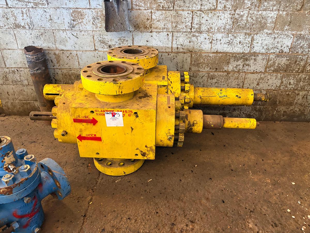 Used (3x$) 7-1/16” 10k frac valves, field ready