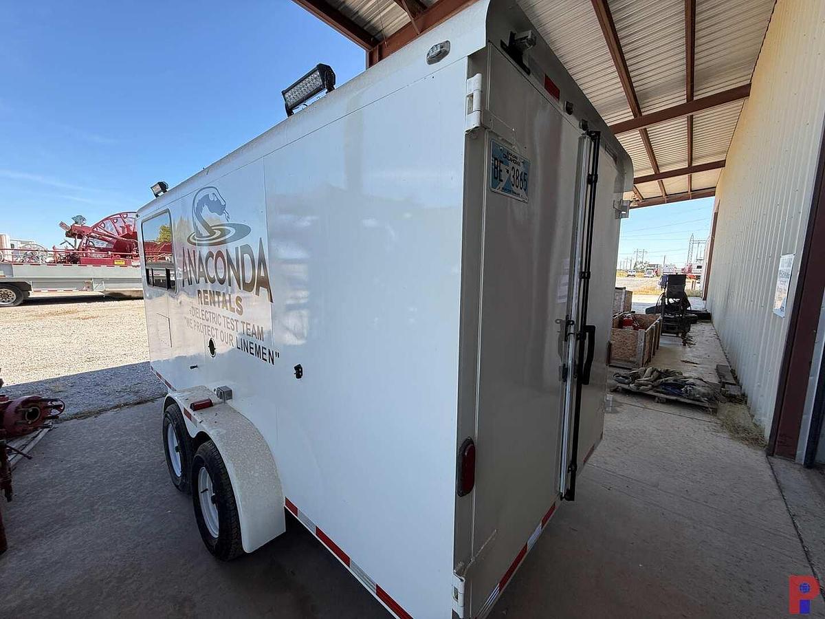Used 16’ T/A BUMPER PULL DIELECTRIC TEST TRAILER