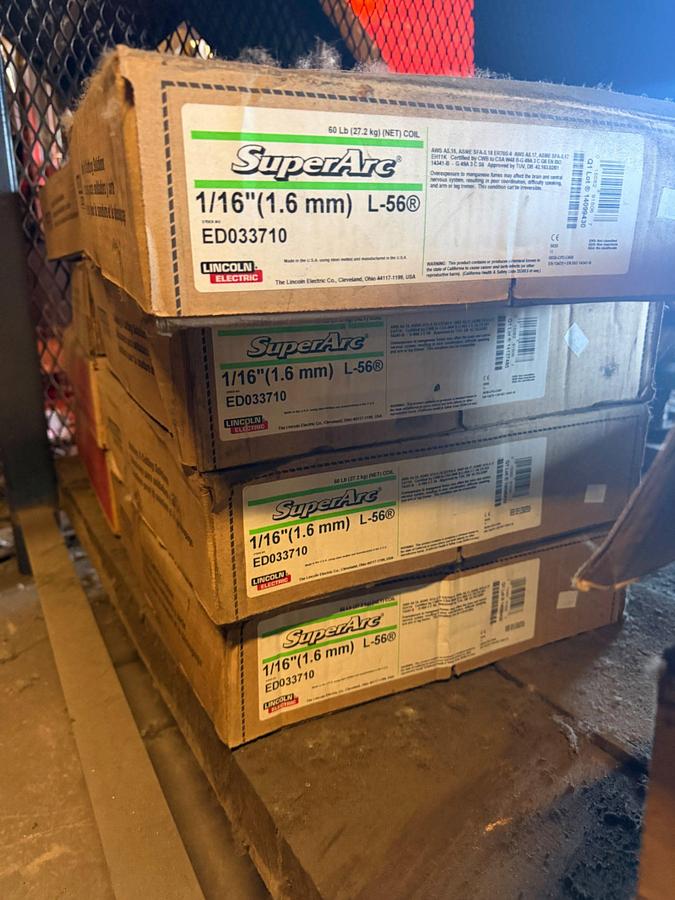 Used 20+ Boxes of MIG Welding Wire & 15+ boxes of welding rods