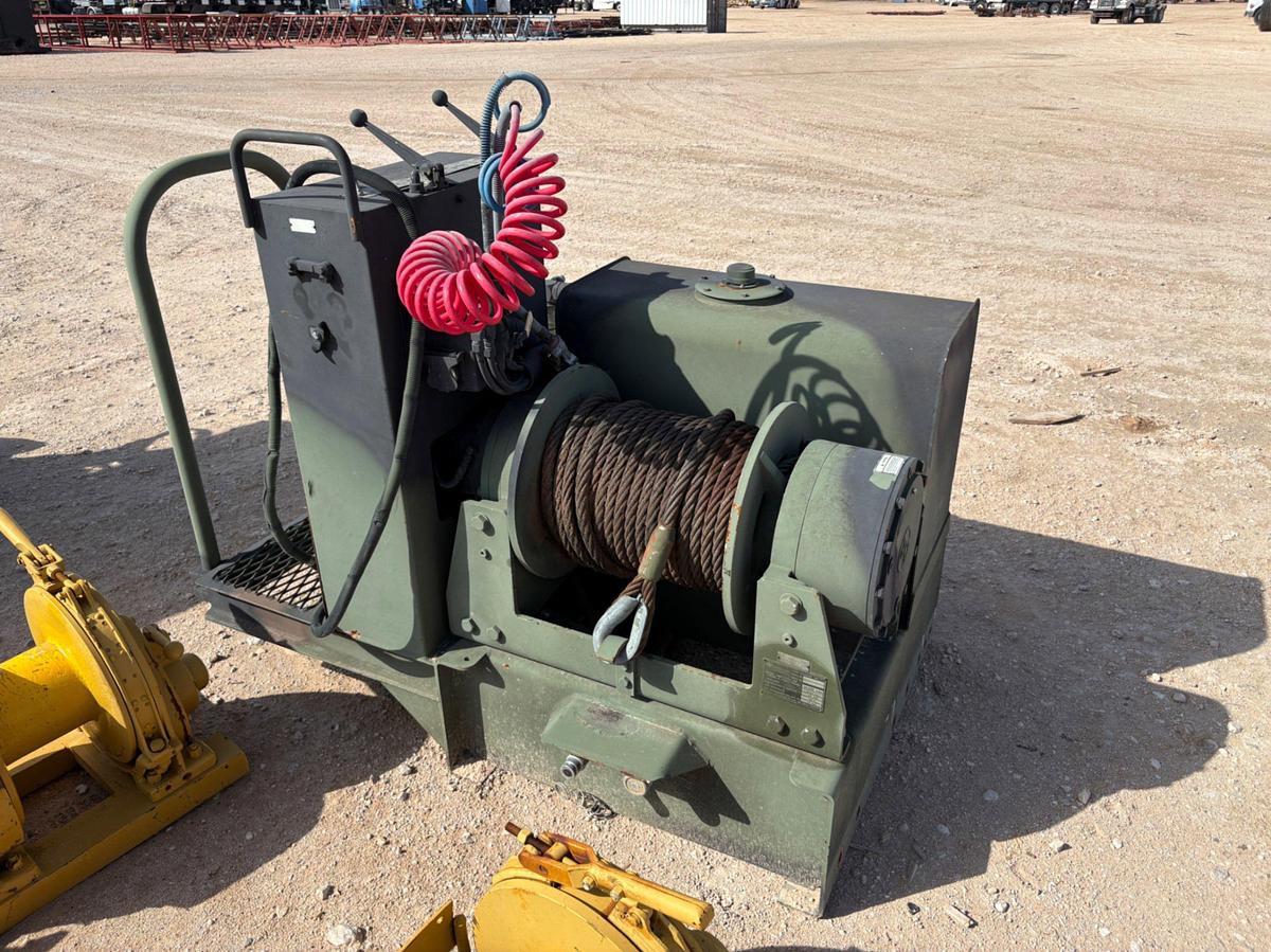 Used DP 45,000lbs hydraulic winch unit