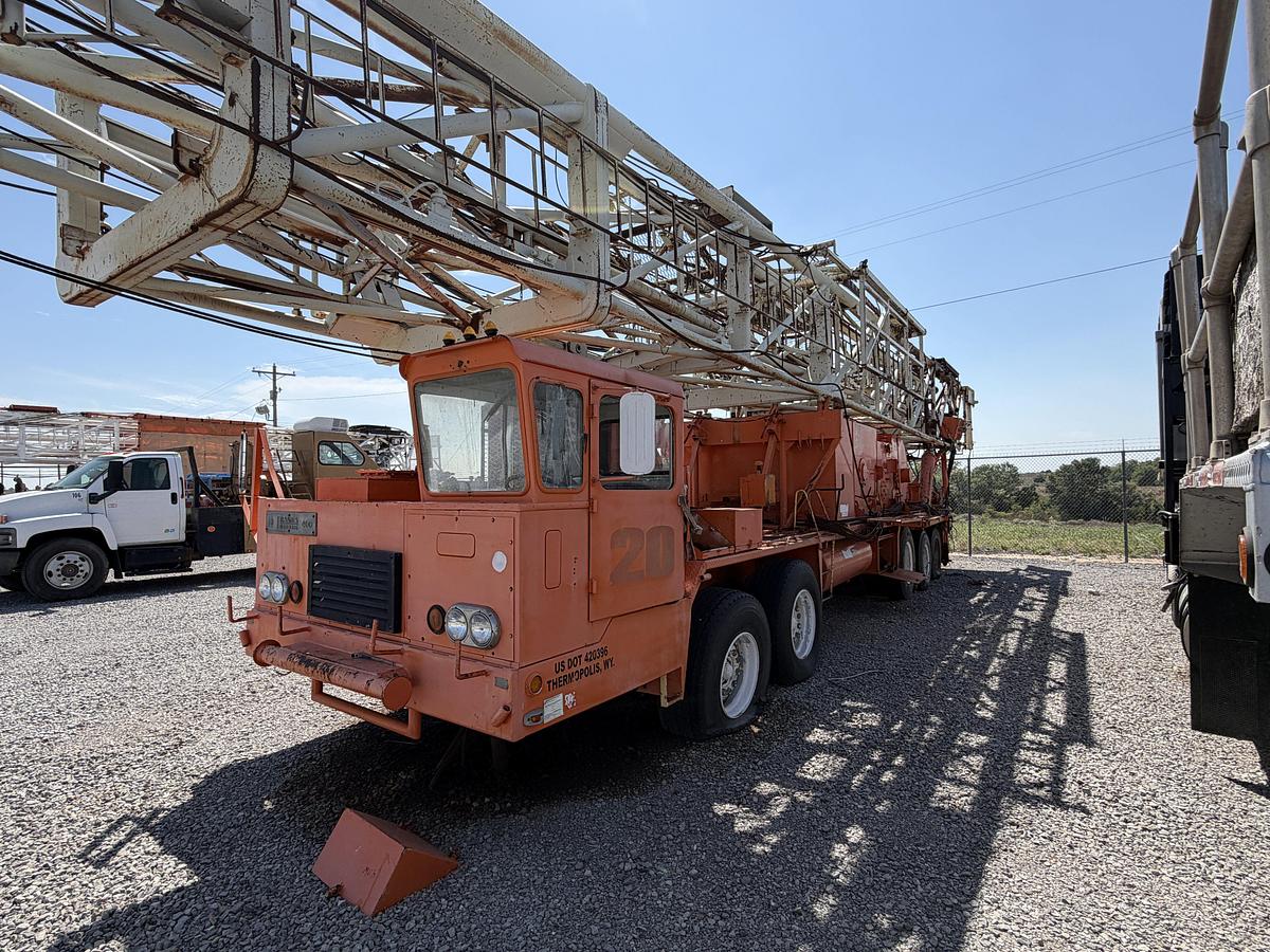 Used FRANKS 500 1287-160 WELL SERVICES PARTS RIG (102x230K MAST)