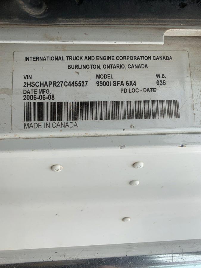 Used 2007 INTERNATIONAL 9900I