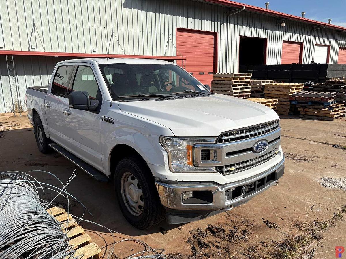 Used 2018 FORD F-150 CREW CAB PICKUP TRUCK, 4X4
