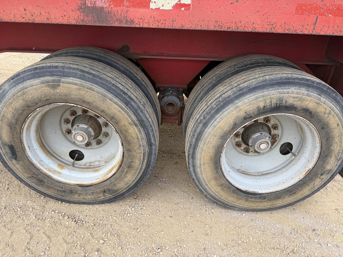 Used 2003 SHOP BUILT 48’ X 102” T/A OILFIELD FLOAT FLATBED TRAILER