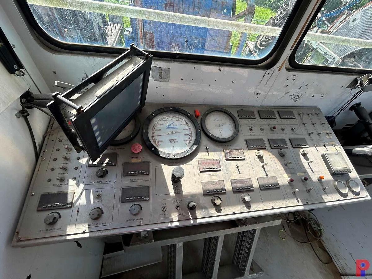 Used LEADER ENERGY COILED TUBING UNIT ON TRI AXLE TRAILER