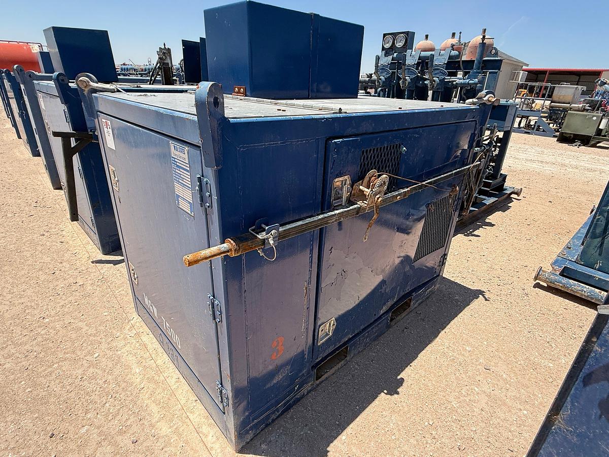 Used SELF CONTAINED 20K WP GREASE INJECTION UNIT COMBO P/B 8.4-KW ISUZU DIESEL GENERATOR