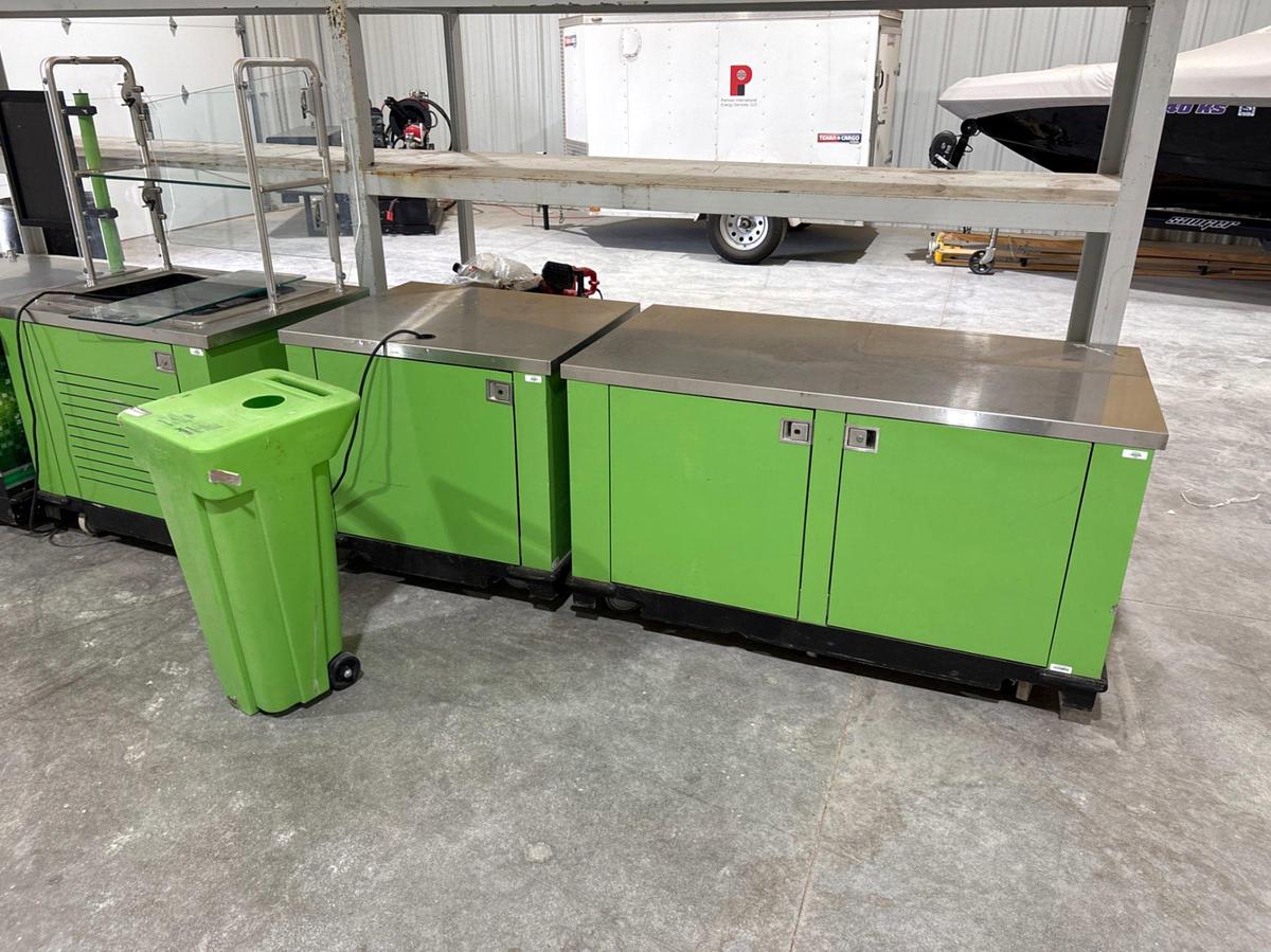 Used Vollrath 4-piece concession stand