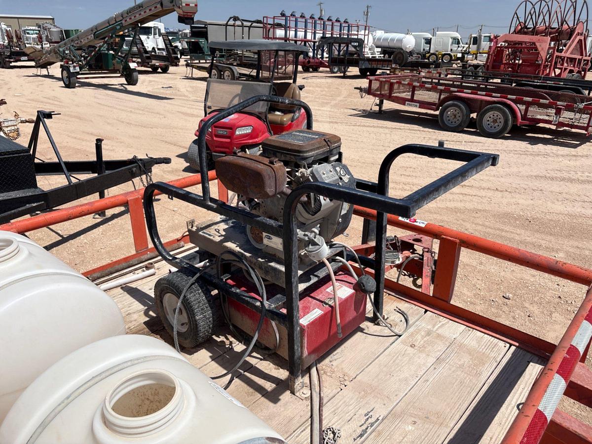 Used 2011 BIG TEX 12’ X 6.5’ T/A BUMPER PULL PRESSURE WASH TRAILER