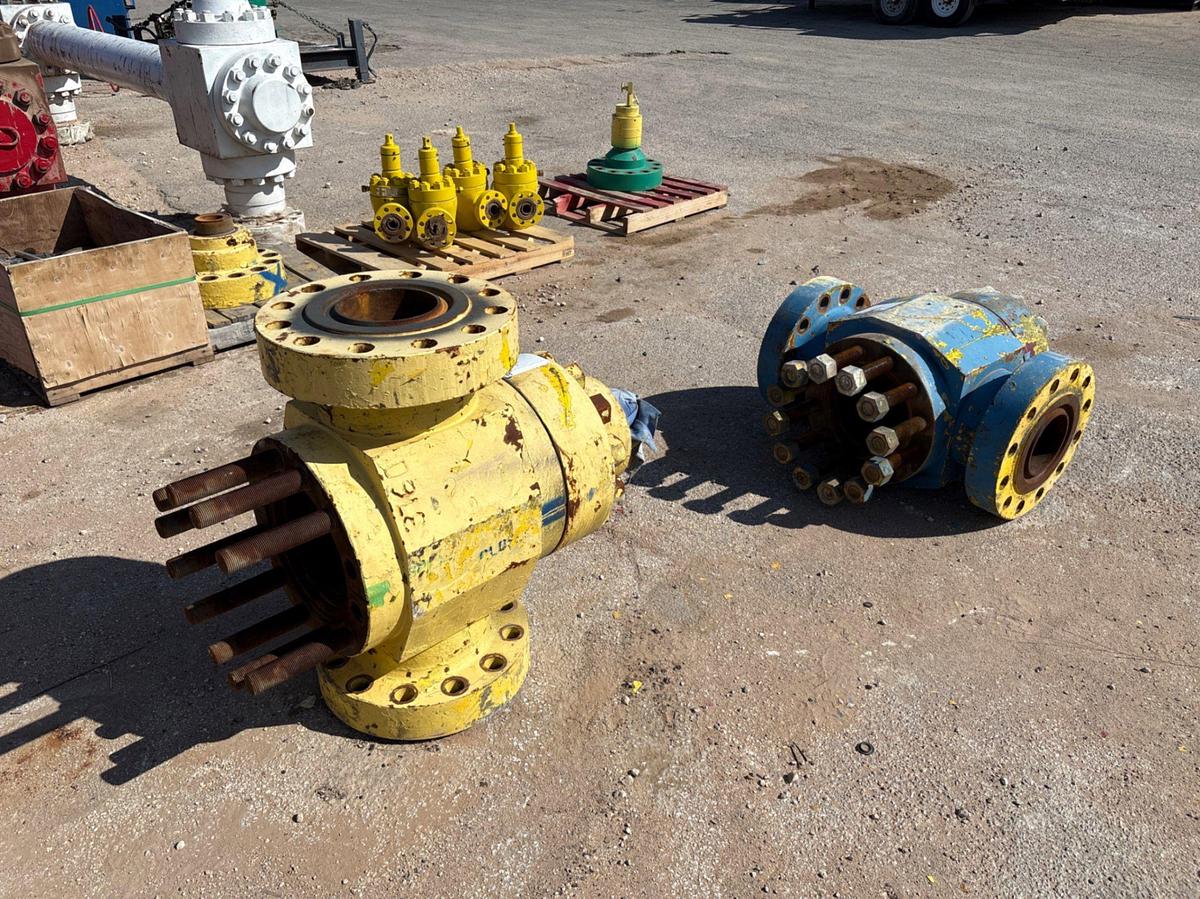 Used (2) 7-1/16” 10k frac valve bodies
