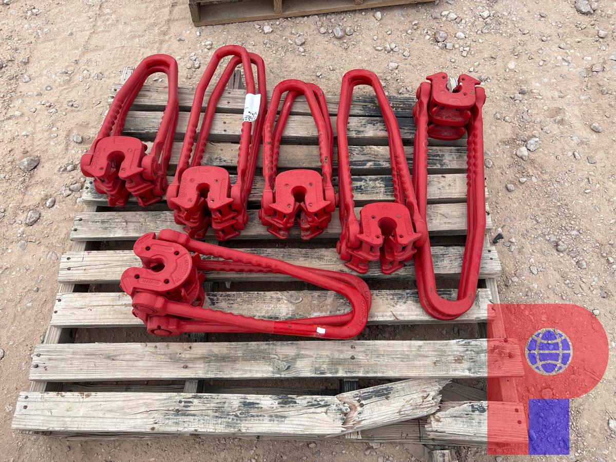 Used (12) OBANNON & OIL COUNTRY ROD ELEVATORS 3/4” TO 1-1/4”