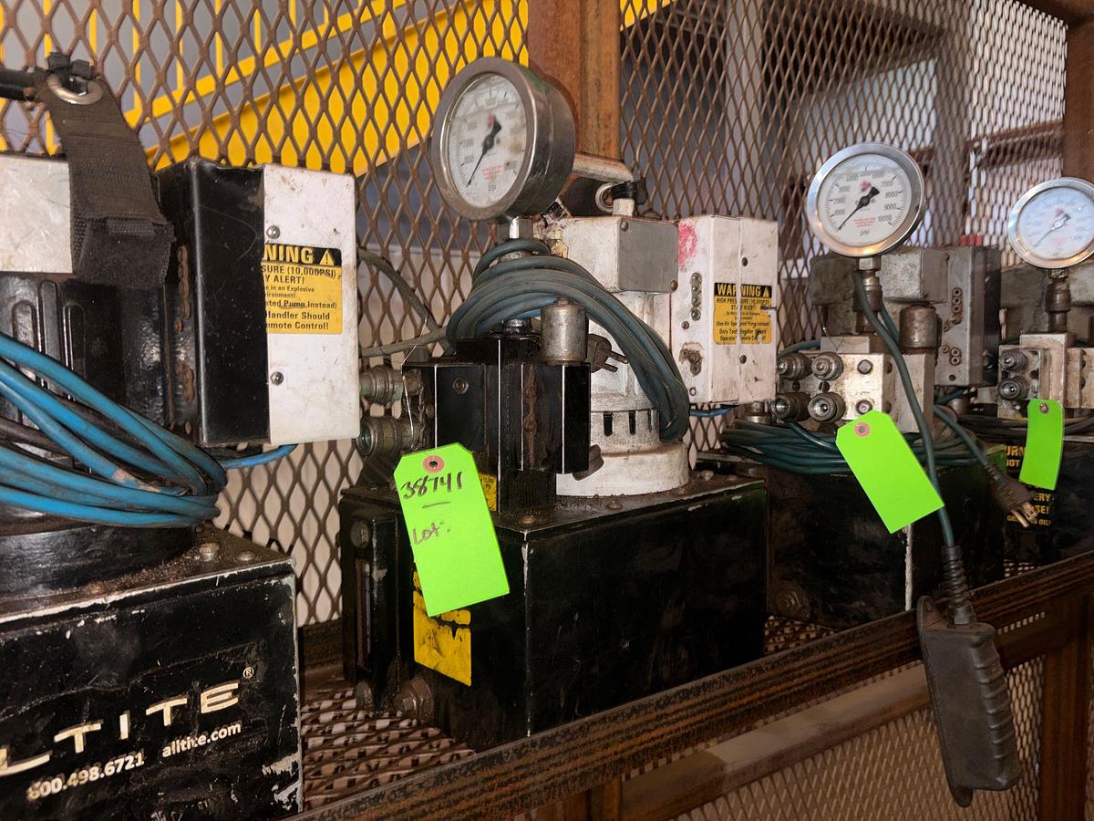 Used Global bolting technologies 10k psi hydraulic power pack