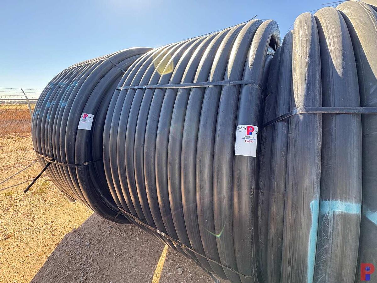 Used 1,000 FOOT ROLL OF 3” IPS DR9 POLY PIPE