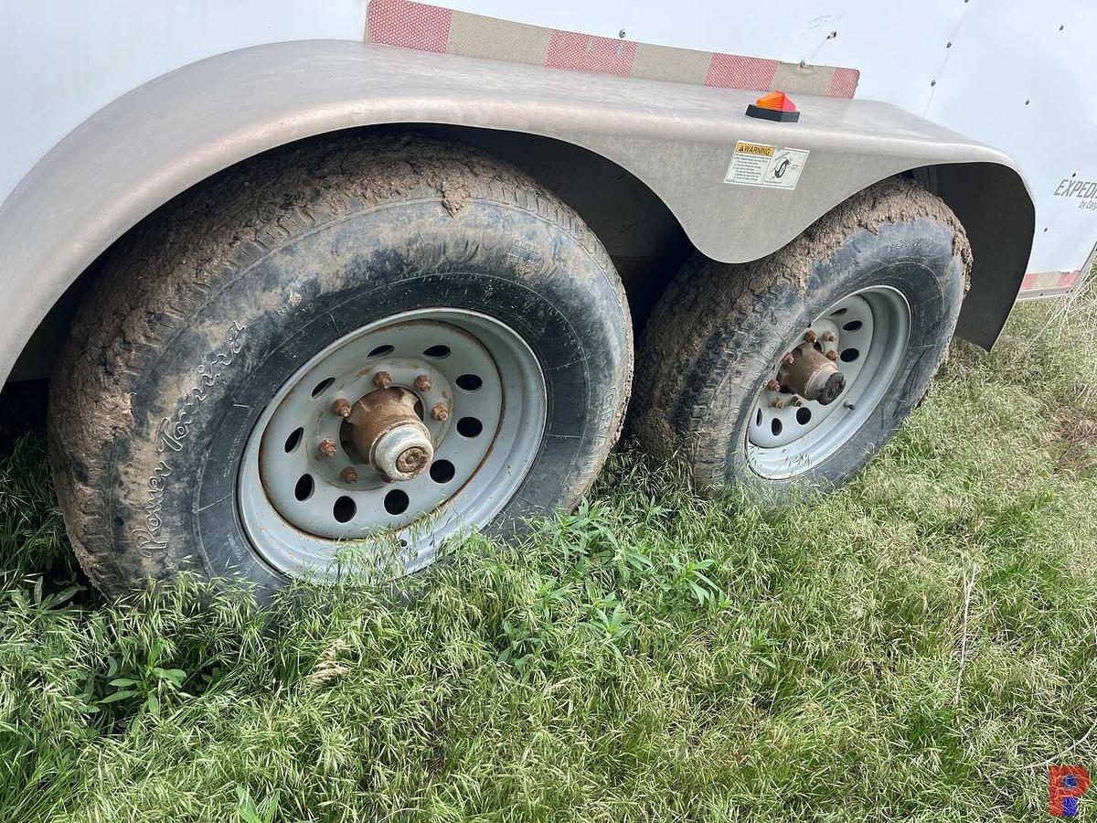 Used CARGO CRAFT 15’ T/A BP CREW / DOGHOUSE TRAILER