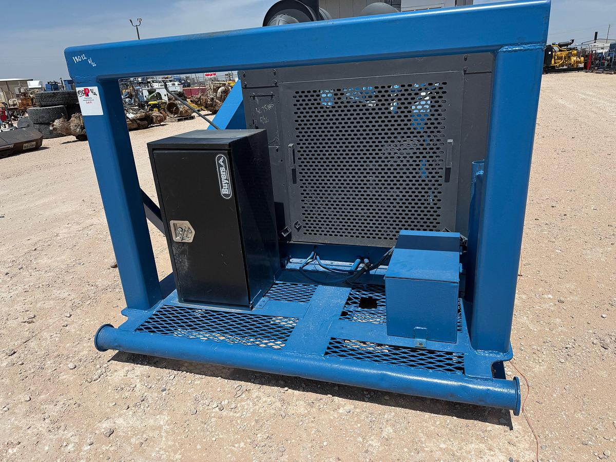 Used SMC T-165-5 5K WP TRIPLEX WELL SERVICE PUMP P/B CUMMINS 6-CYL TURBO DIESEL ENGINE SKIDDED