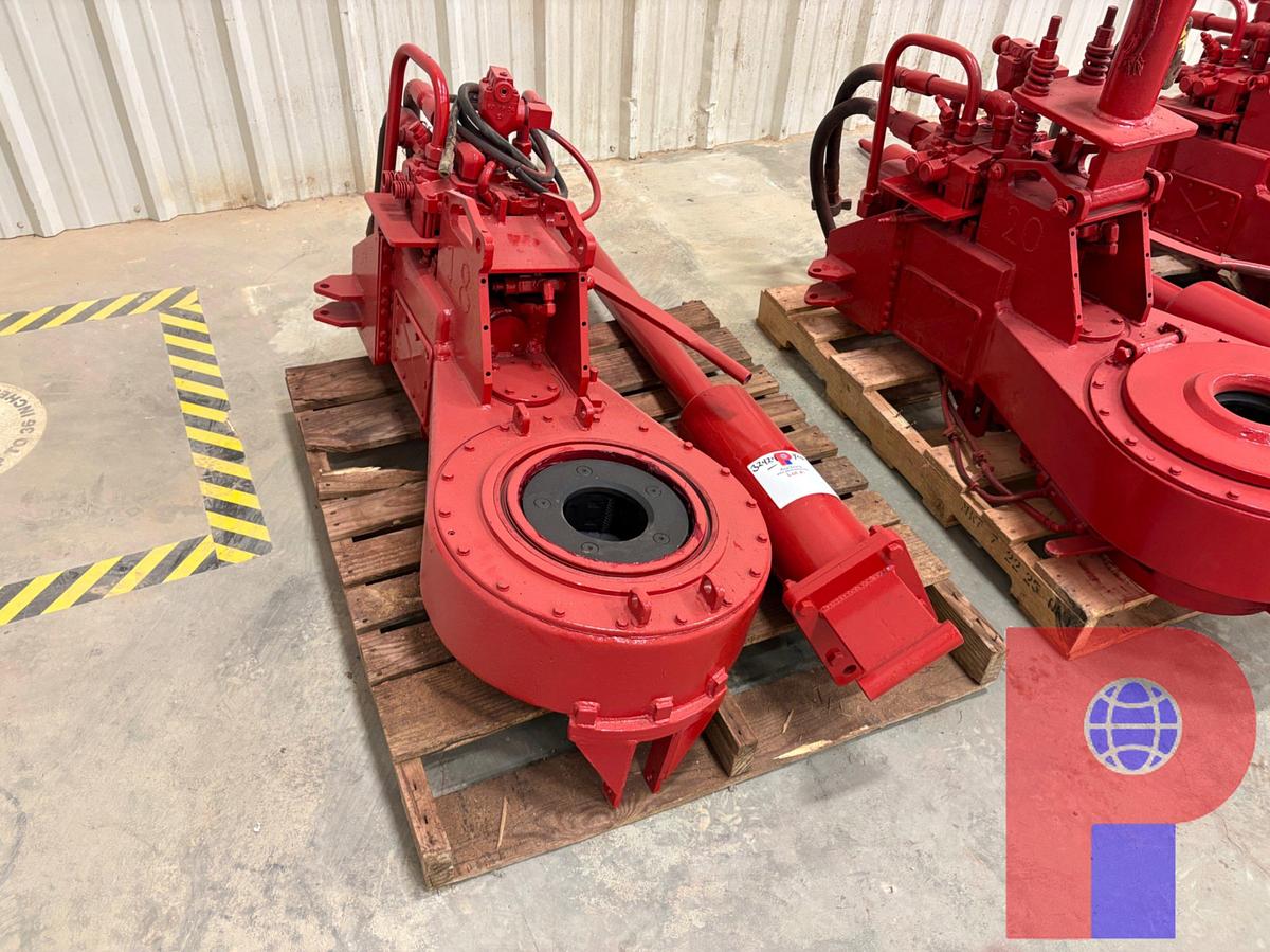 Used MODEL 58-93R HYDRAULIC TUBING TONG W/ 6’ HYD. LIFT CYLINDER