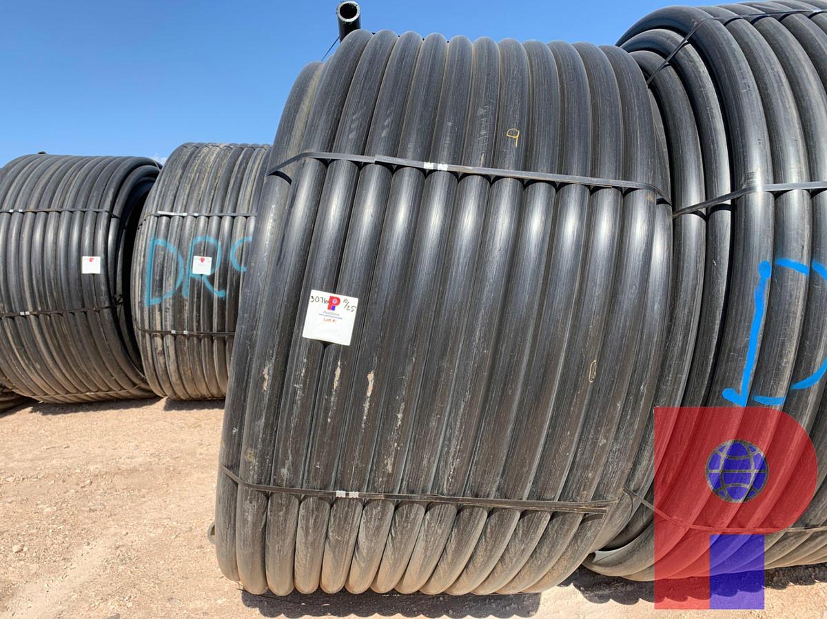 Used 1,000 FOOT ROLL OF 3” IPS DR9 POLLY PIPE