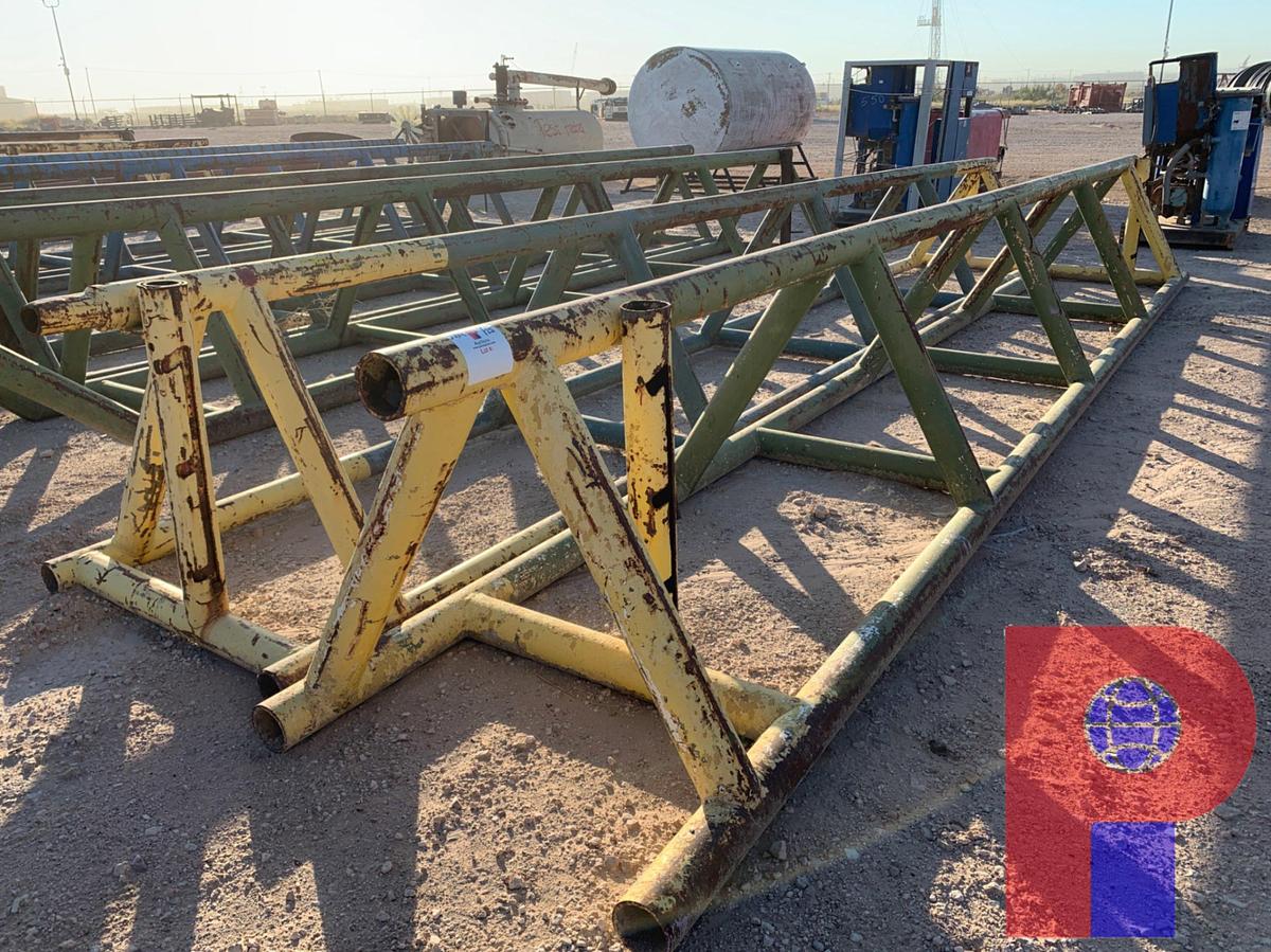 Used (2X$) 28’ X 42” TRIANGLE PIPE RACKS