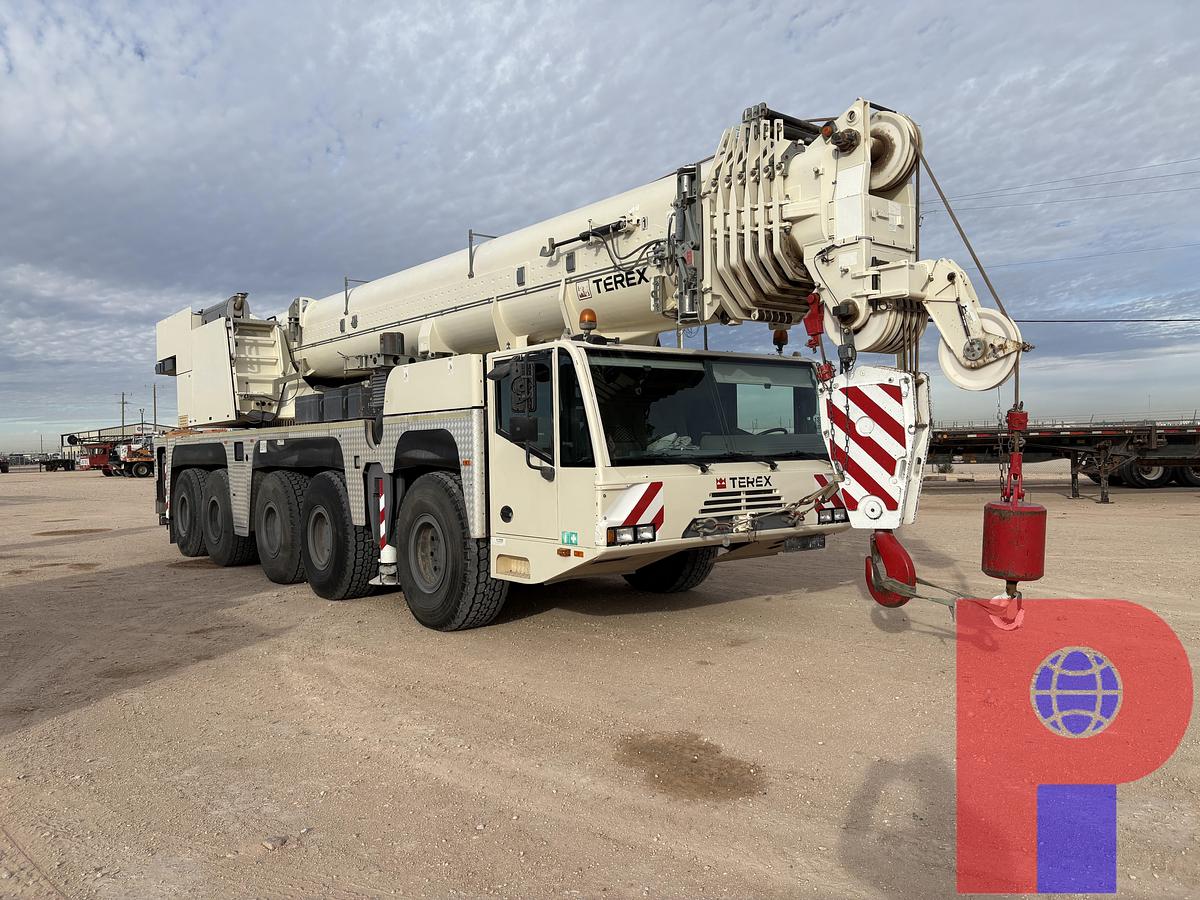 Used 2013 TEREX AC200-1, 200 TON 5-AXLE CRANE