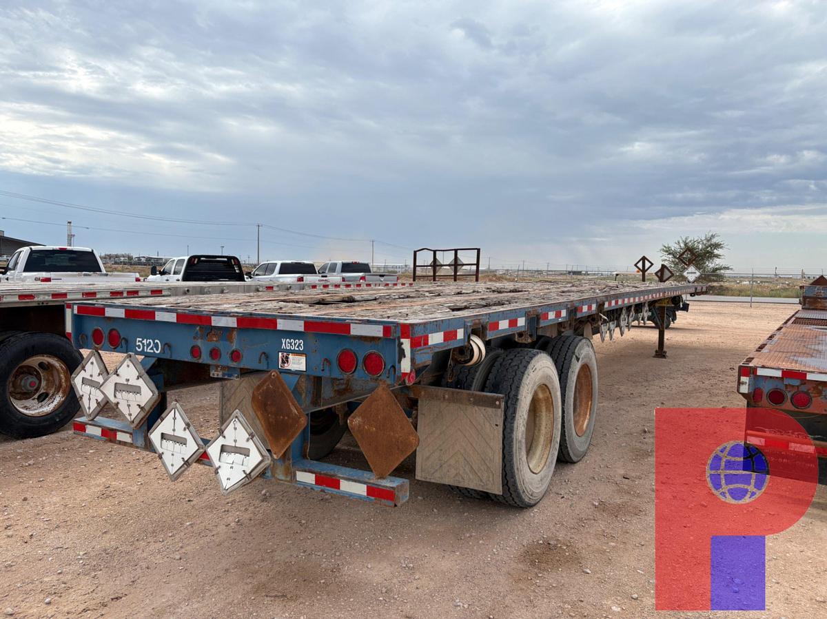 Used 1996 GREAT DANE 48’ X 102” T/A FLATBED TRAILER