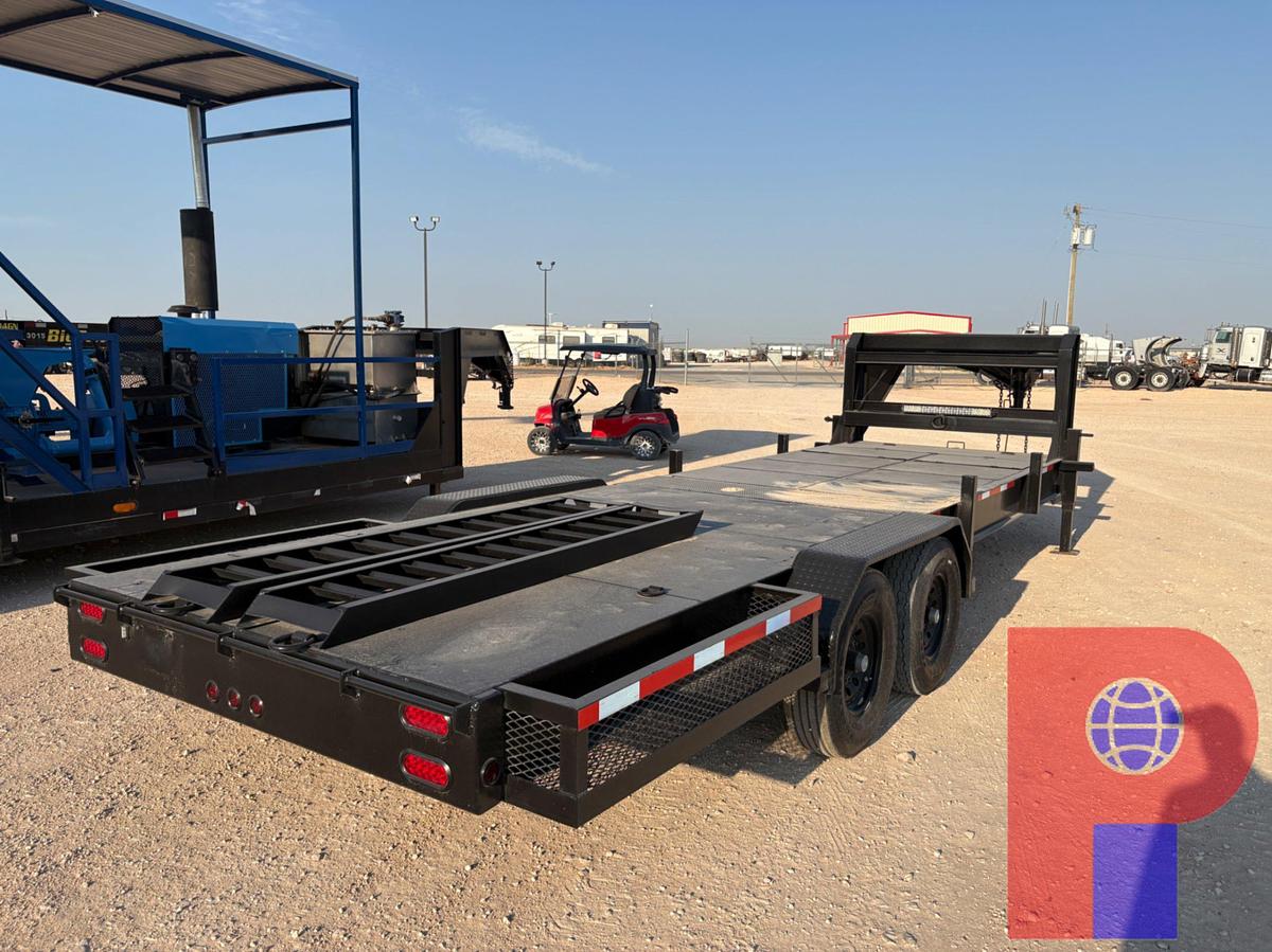 Used 2013 SUMMIT 24’ X 6.5’ T/A GOOSENECK TRAILER