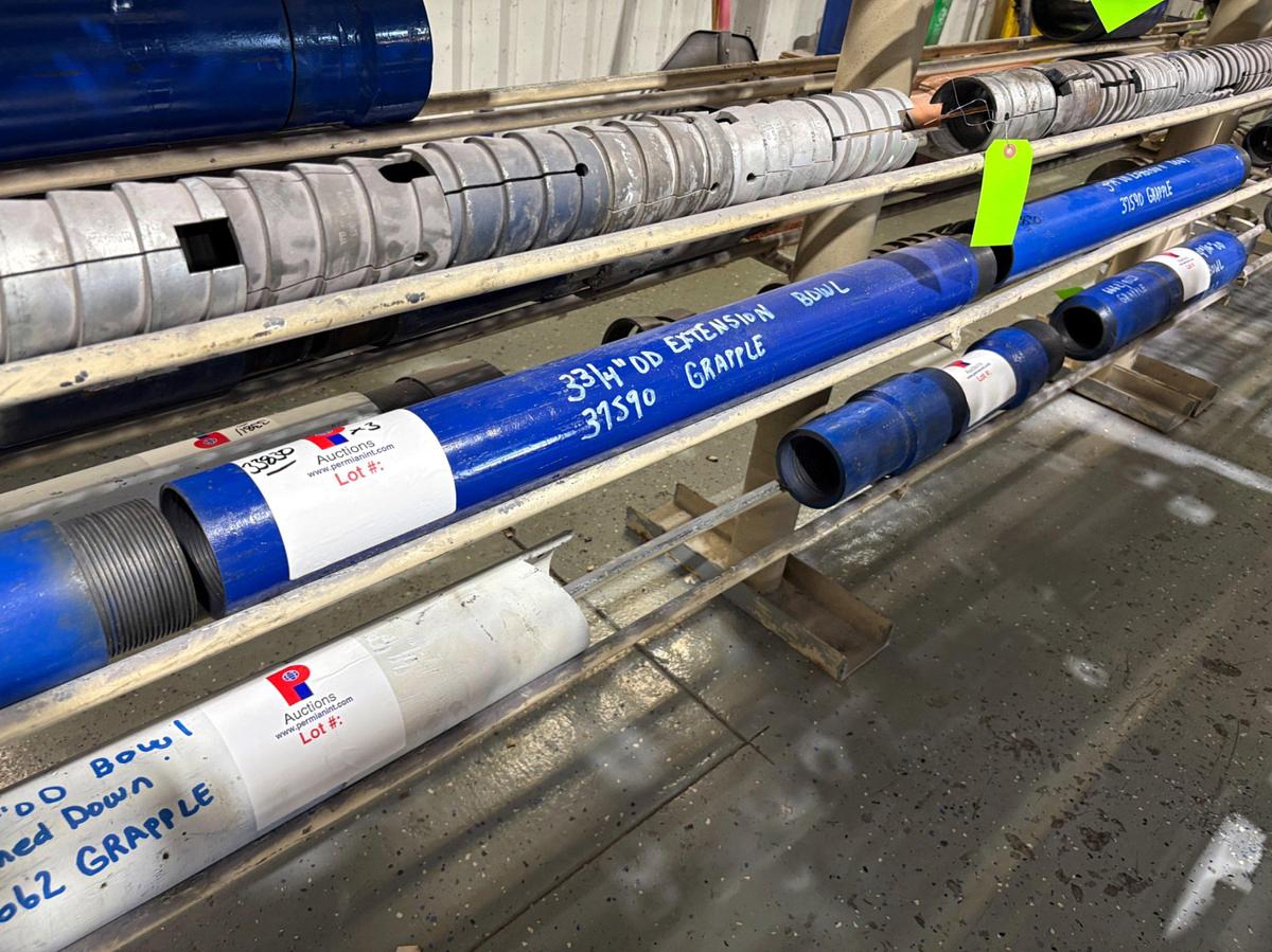 Used (3x$) 3-3/4”od overshot extension bowls gr37590