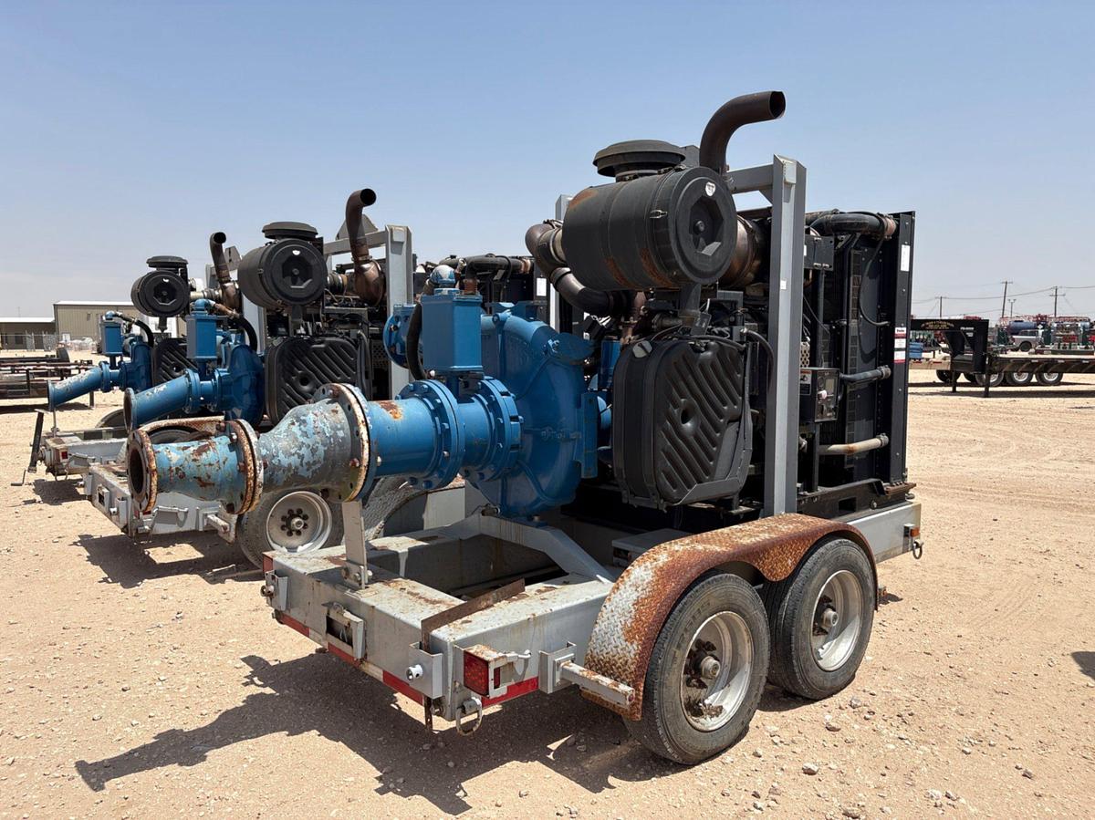 Used 2019 RWN PUMP & FABRICATION PIONEER VS-12 X 8 X 22 WATER TRANSFER PUMP TRAILER
