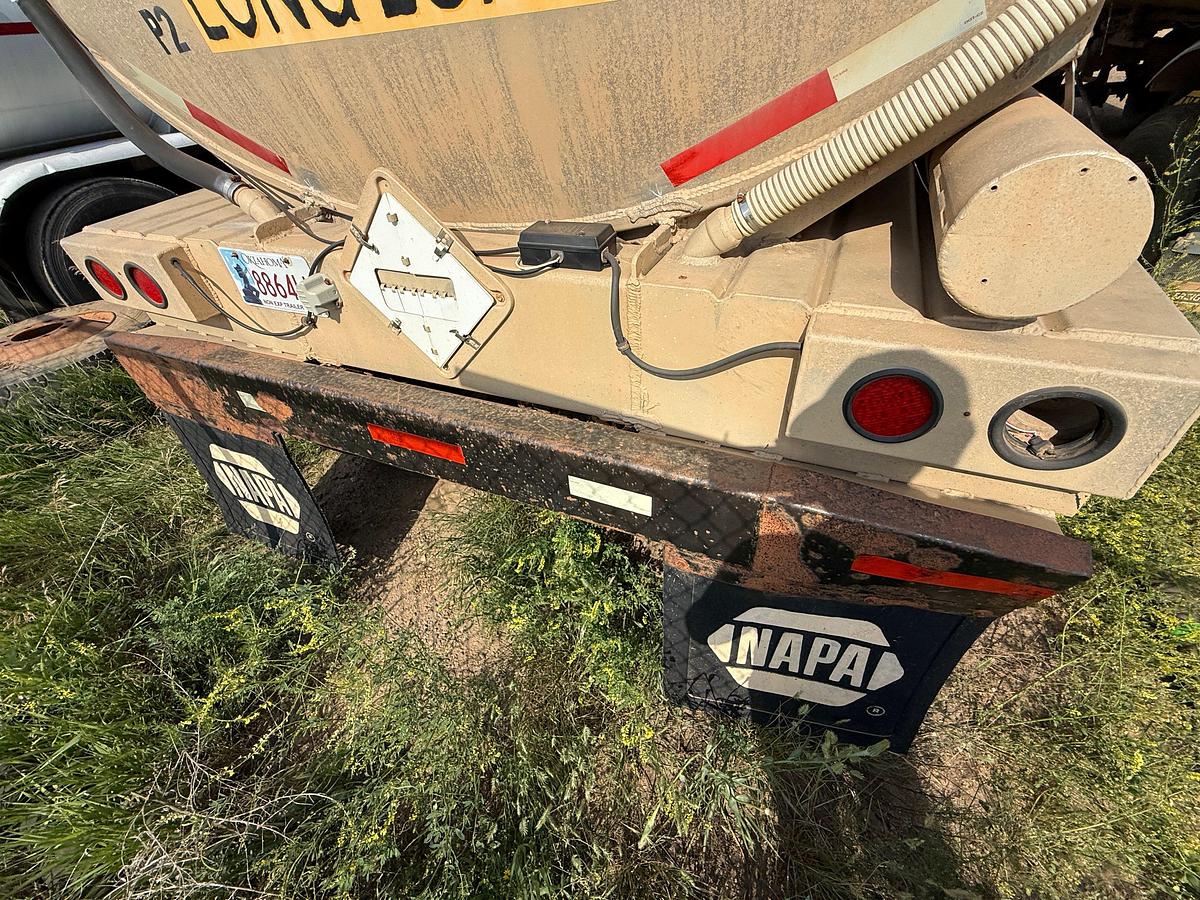 Used 1985 J&L TANK 5,250 GALLONS MC-306-AL 2-AXLE TANK PUP TRAILER