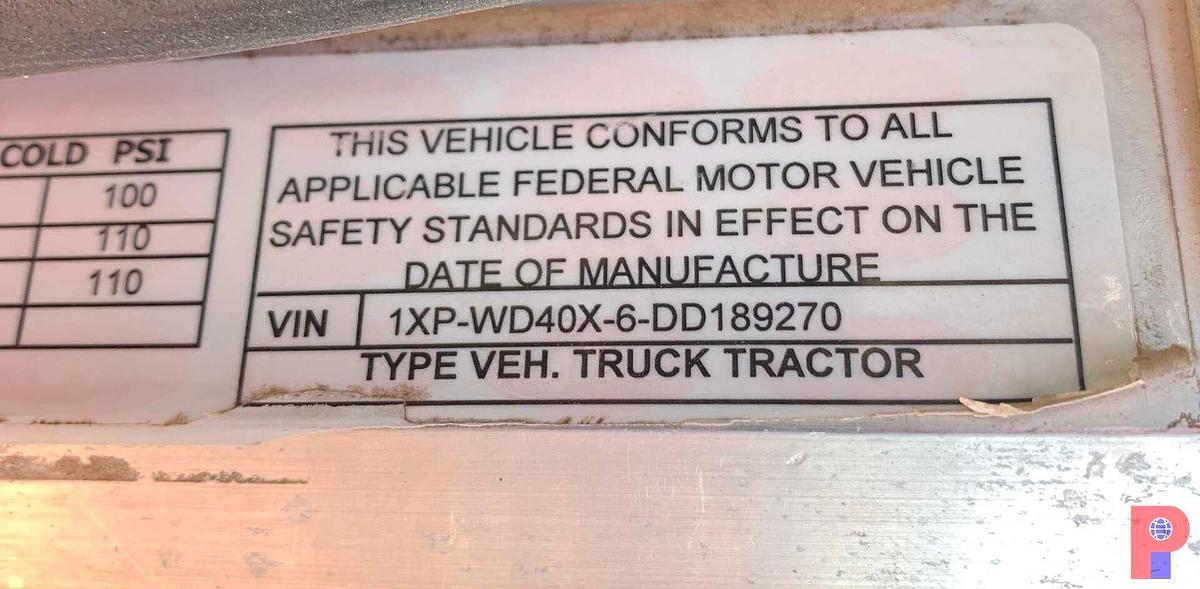 Used 2013 PETERBILT 388 T/A SLEEPER HAUL TRUCK