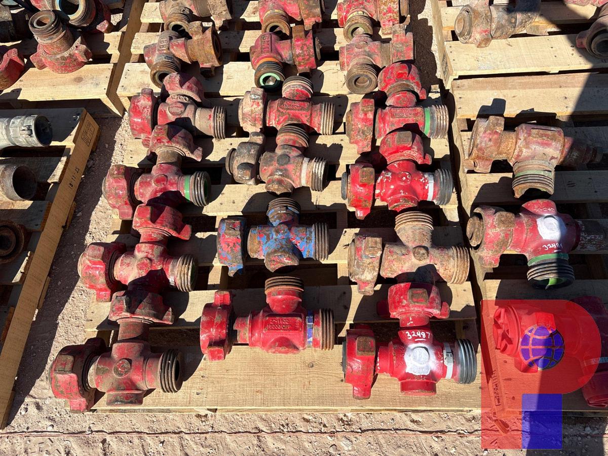 Used (12) 2” 1502 “T” FITTINGS