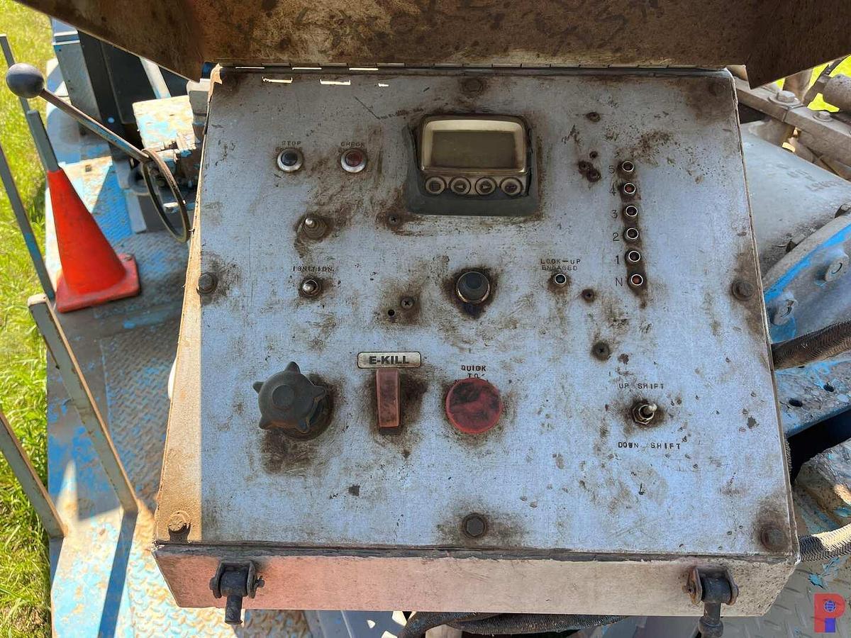 Used AXON HD-500 TRIPLEX WELL SERVICE PUMP P/B CUMMINS QSX15 ALLISON 5860 TRANS.