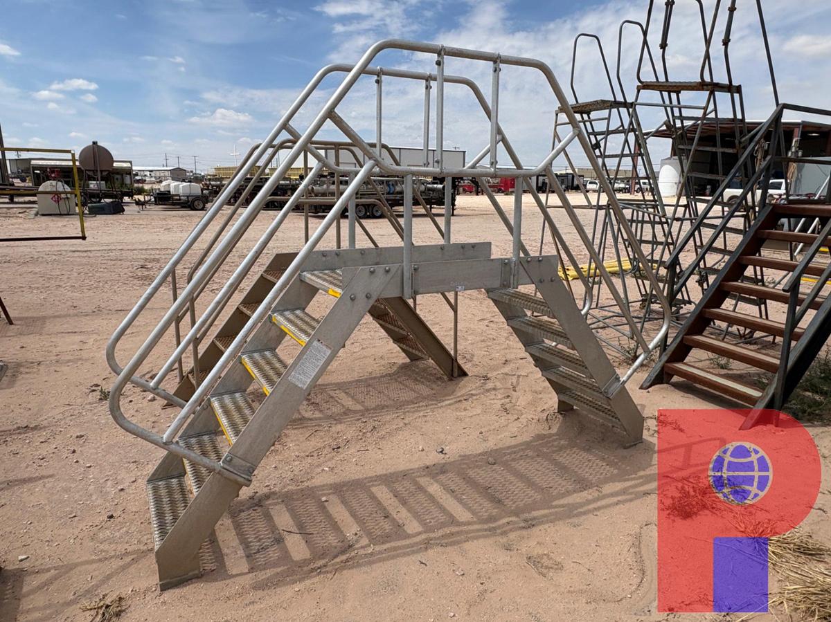 Used (1) 9’ X 4’ CROSSOVER BRIDGE & (1) 7’ X 3’ CROSSOVER BRIDGE