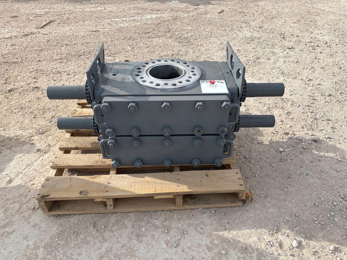 Used Shaffer 7-1/16” double manual bop