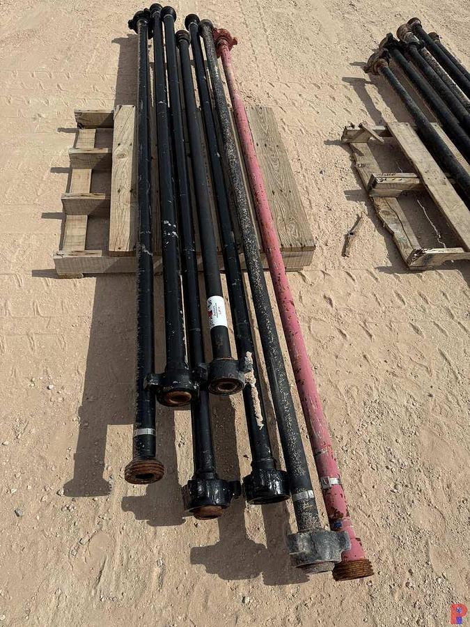 Used (7 X $) ASSORTED 8’ -10’L 2”FIG 1502 FLOW IRON (2022 BAND)