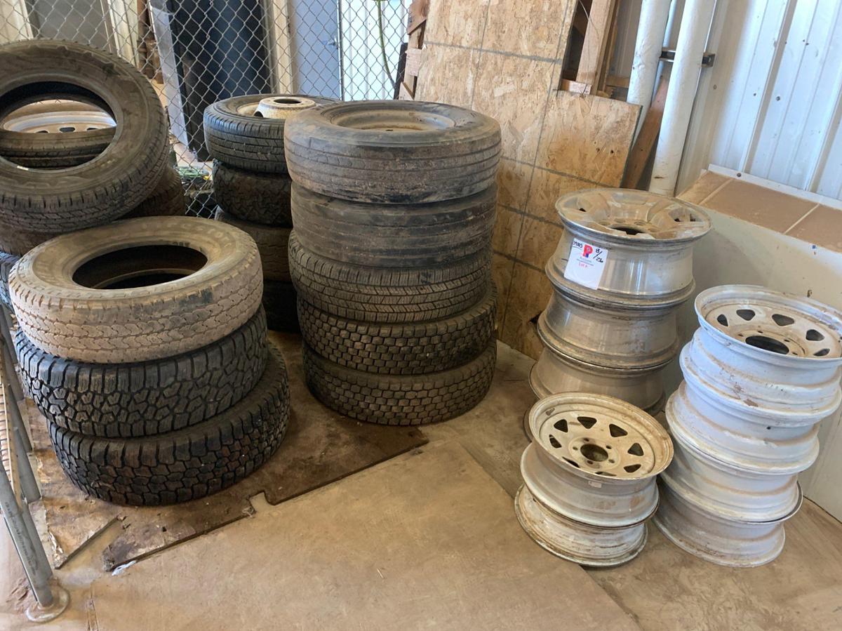 Used 24 Pickups Tires and 10 Wheels