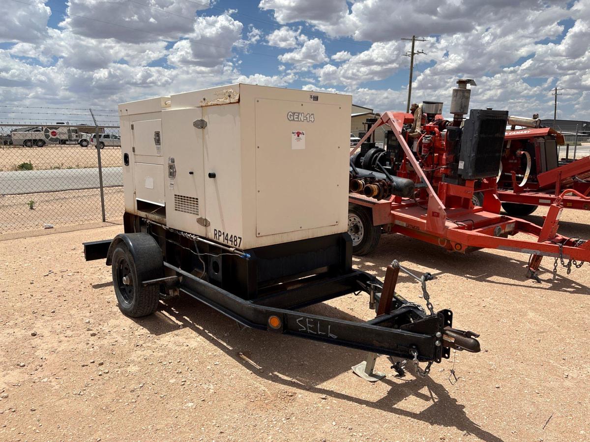 Used 2018 UQ POWER UQ25 20KW S/A BUMPER PULL TOWABLE GENERATOR