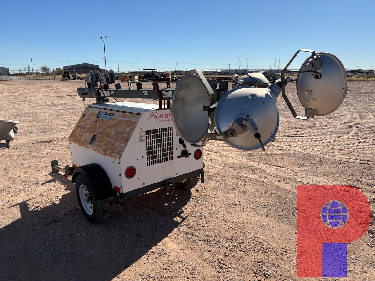 Used MAGNUM MLT4060K 6KW S/A BUMPER PULL LIGHT TOWER