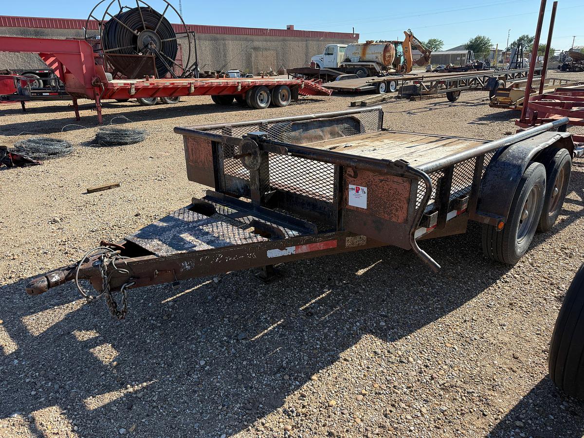 Used 10’ x 7’ T/A BP UTILITY TRAILER
