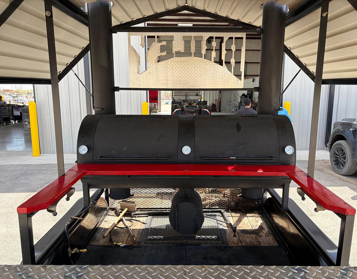 Used SHOPBUILT CUSTOM BBQ TRAILER