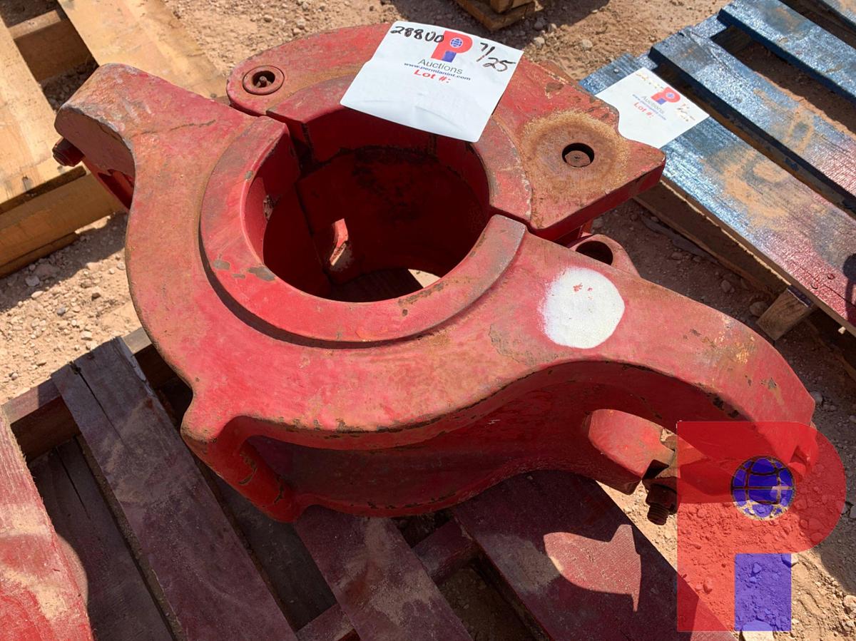 Used DENCON 150 TON 7 5/8” SIDE DOOR ELEVATOR