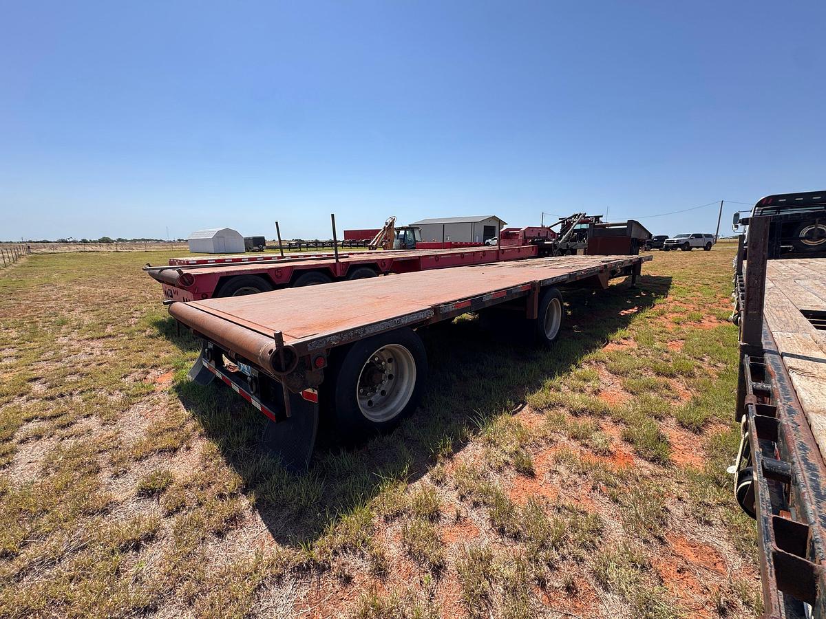 Used 40' OILFIELD STEP DECK TRAILER