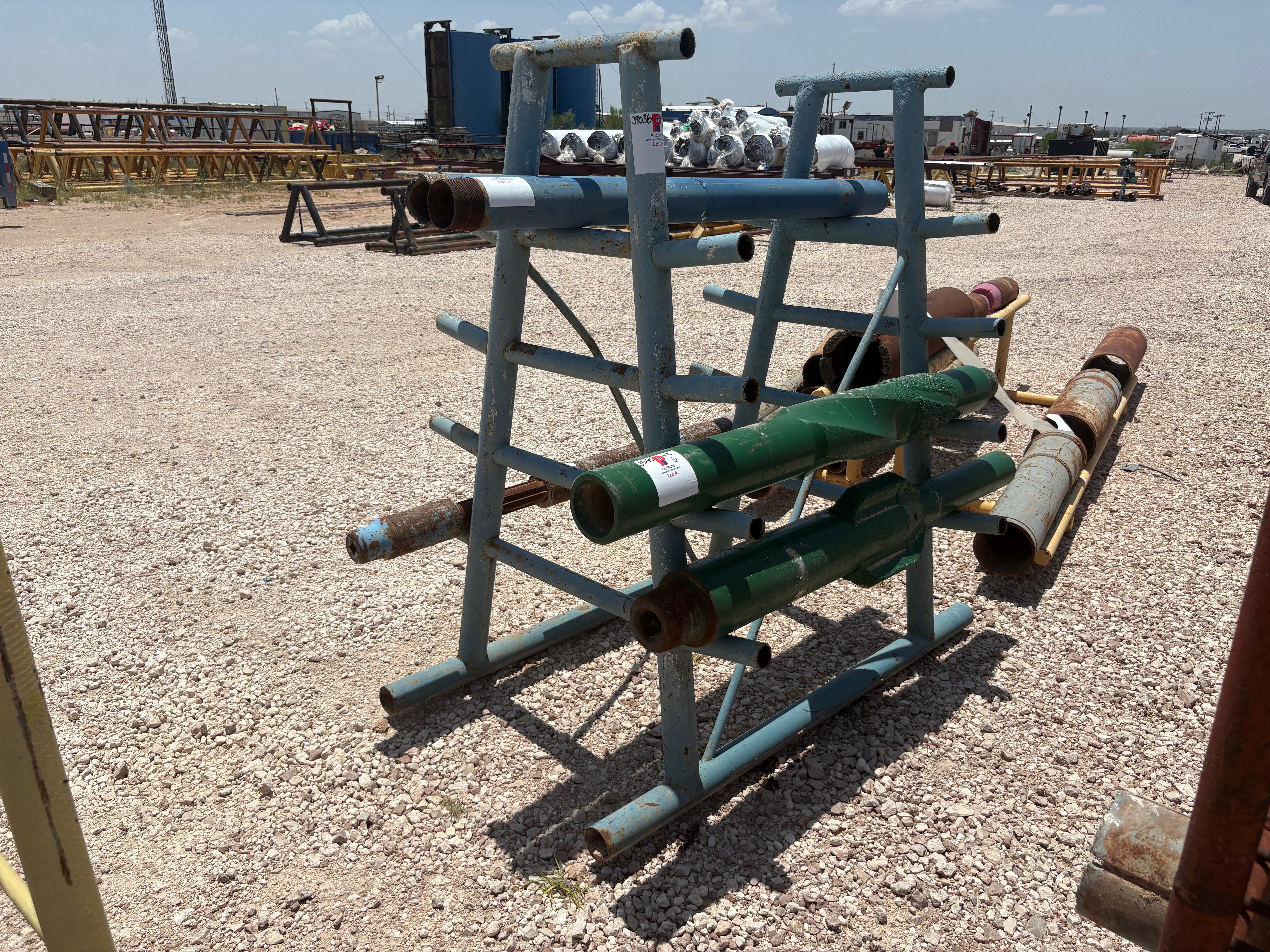Used 6’ x 3.5’ x 6’ A-frame tool rack