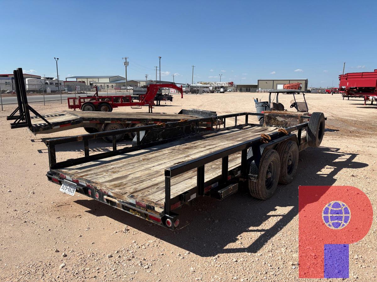 Used 2022 BIG TEX 20’ X 7’ T/A BUMPER PULL UTILITY TRAILER