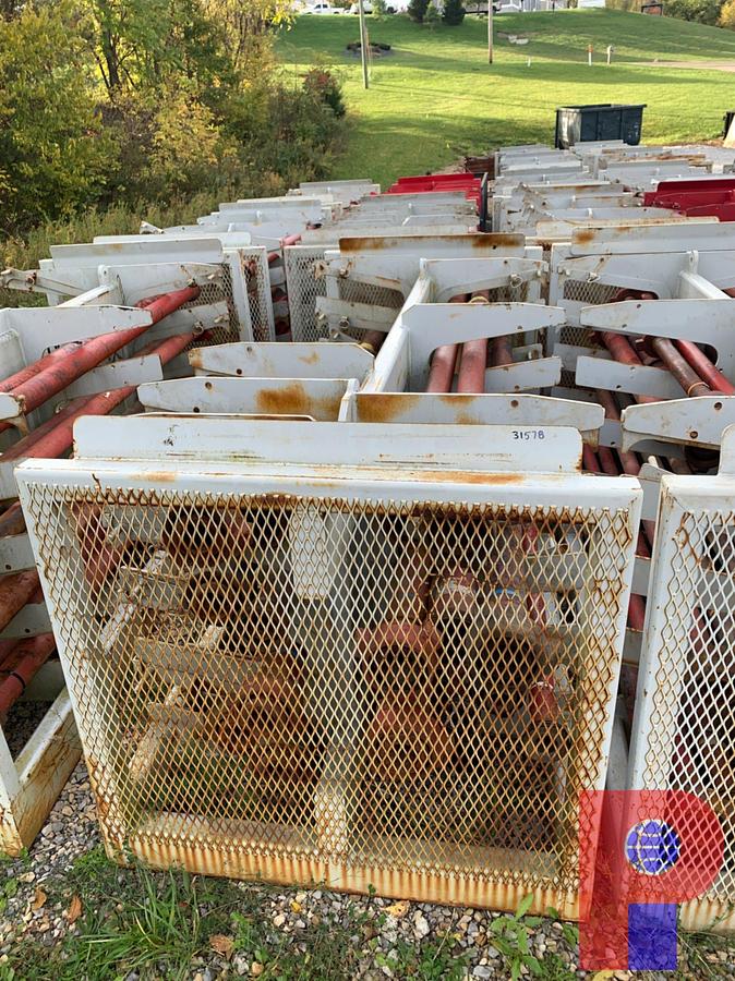 Used (17) JTS. OF 2”-3” FIG 1502 15K WP FLOW IRON ON TRANSPORT RACK