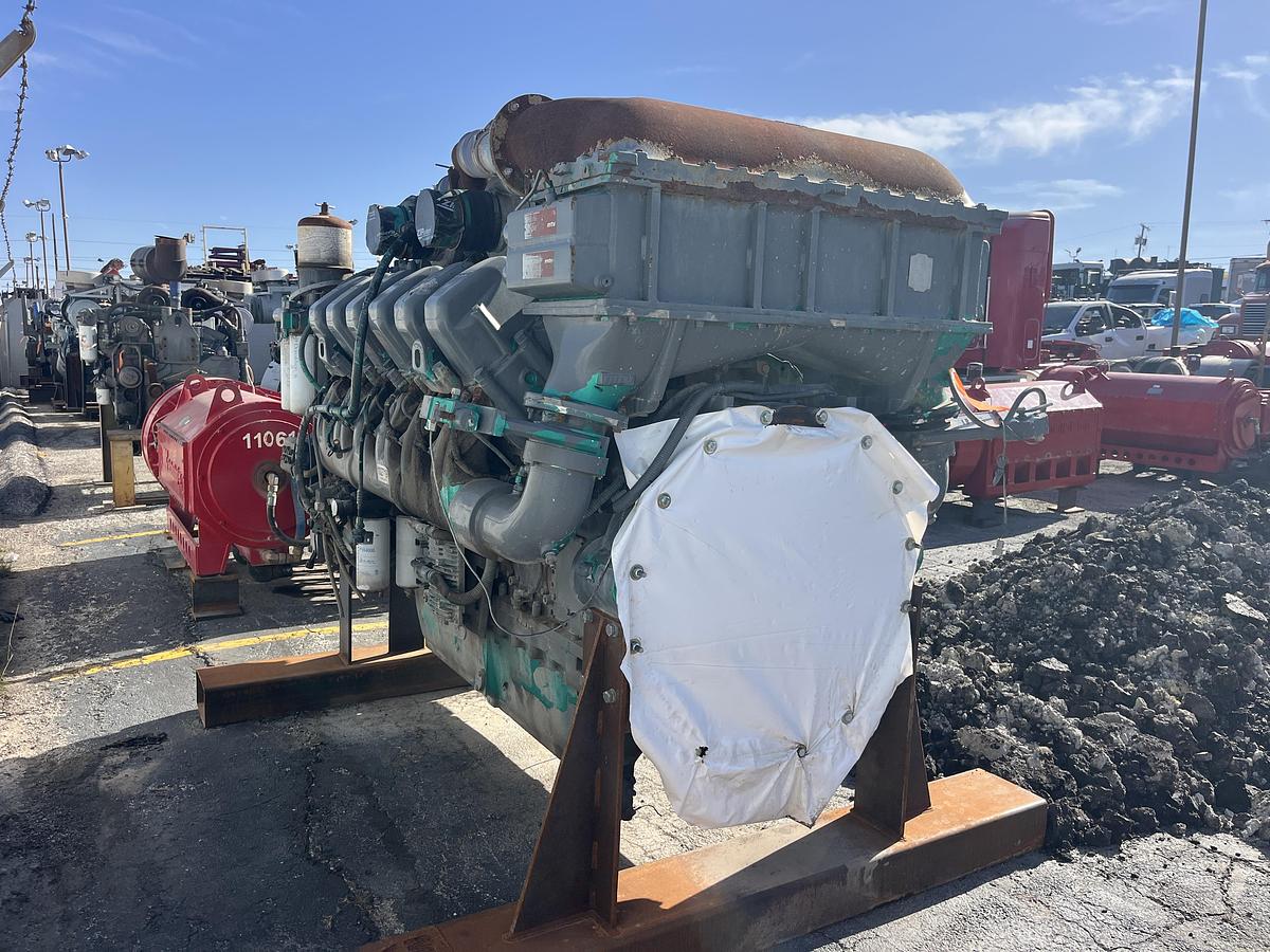 Used 2011 MTU 12V4000S83 2,250 HP FRAC PUMP DIESEL ENGINE