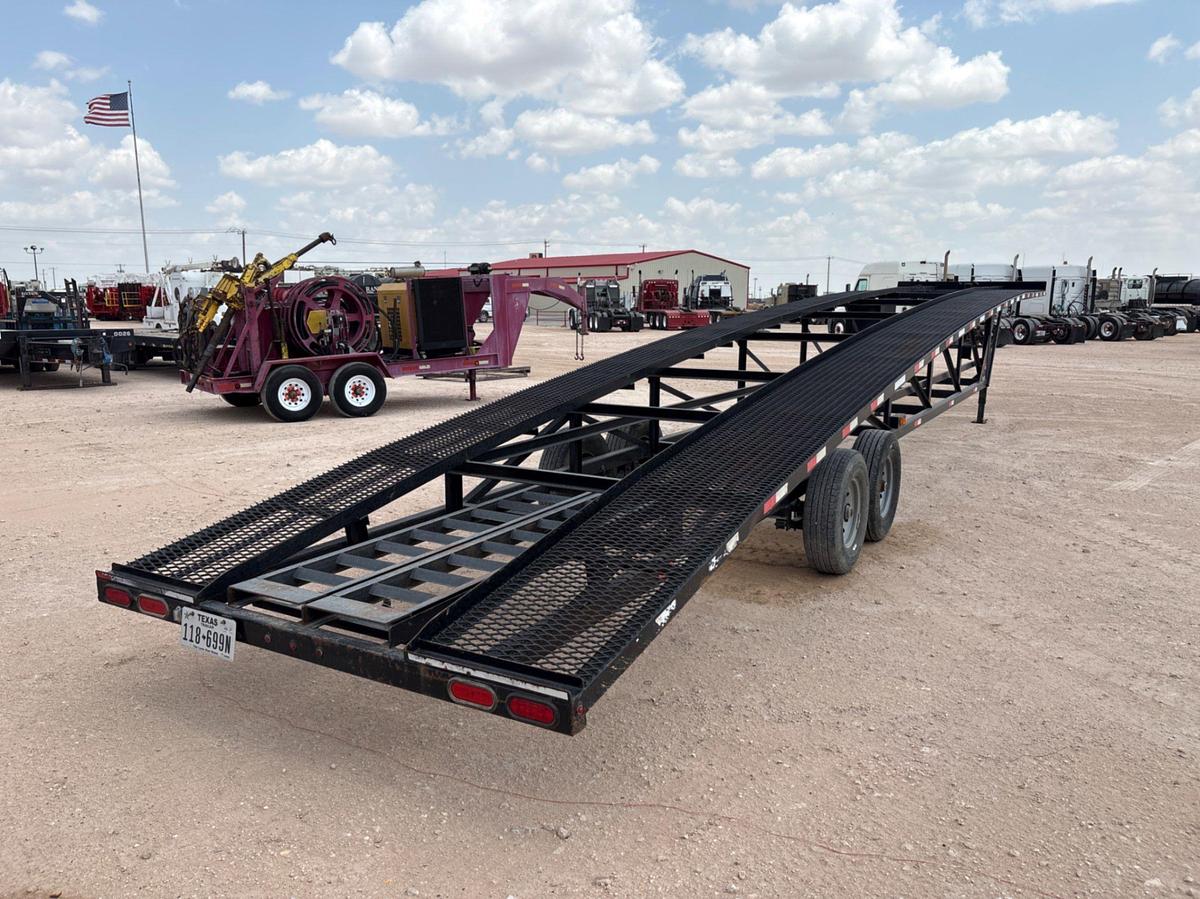 Used 2022 AMERICAN PRIDE 47’ X 90” T/A GOOSENECK CAR HAULER TRAILER